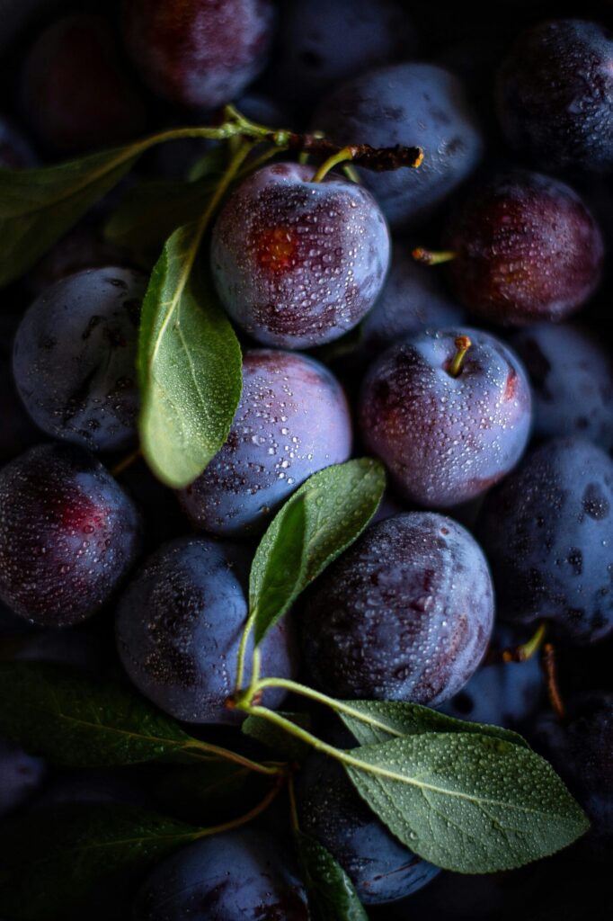 Pile of plums
